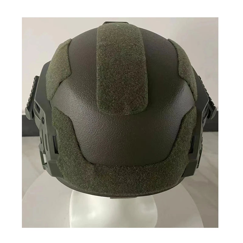 Tactical Wendy Helmet Gear Safety UHMWPE Wendy Helmet With High Quality Green Aramid Wendy Helmet With 3.0 Rails