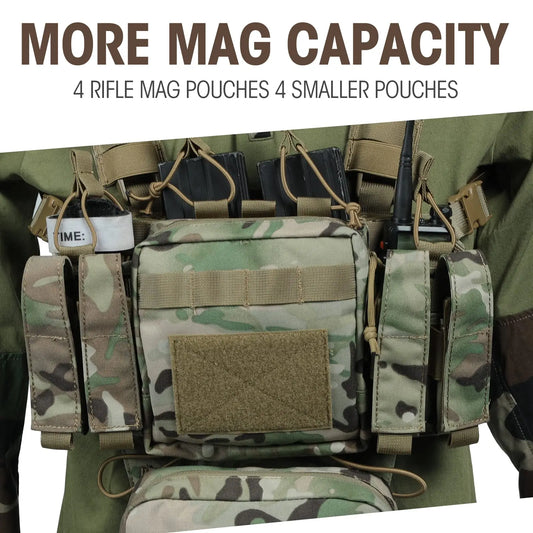 Camo Tactical Chest Rig Vest