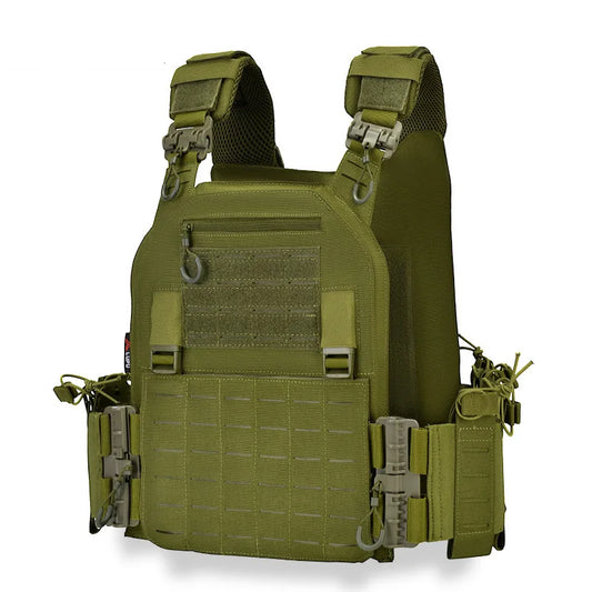 Quick-Release Multifunctional Breathable Nylon Cloth Tactical Vest Outdoor Training Vest