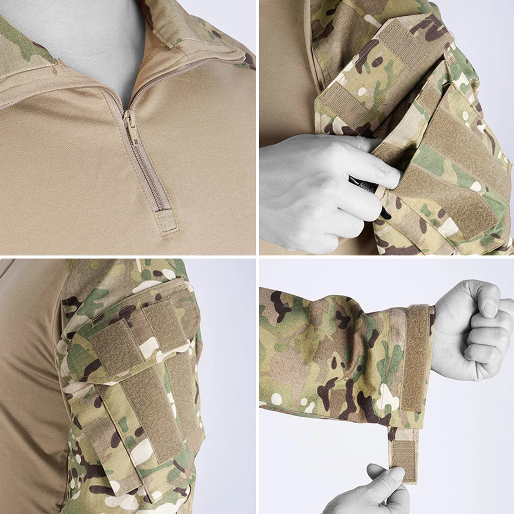 Factory Wholesale Camouflage Tactical Clothing Shirt Pants Frog Suit Tactical Clothes Uniform Pantalon Tactico