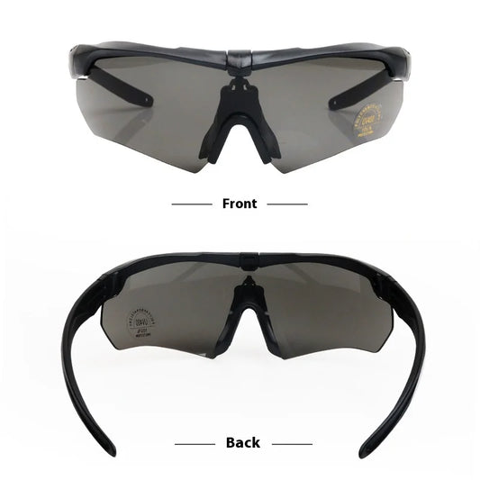 OEM Cross-Border Impact-Resistant PC Frame Tactical Goggles Outdoor Sports Safety Glasses for Off-Road Motorcycles and Cycling