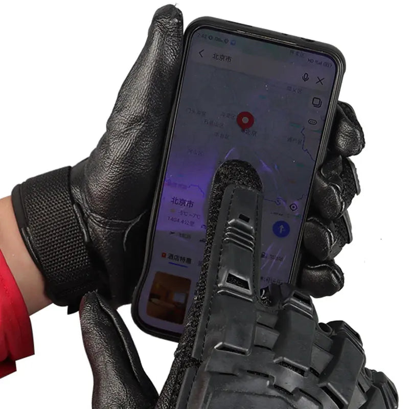 Hunting Gear Training Mountaineering Outdoor Gloves Touch Screen Hard Knuckle Tactical Gloves Tactical Equipment Combat Gloves