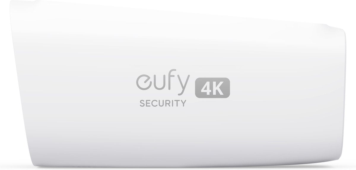 eufy Security S330 Buitencamera's, 2 Pack met HomeBase 3 – Outdoorcam set - 4K Ultra HD-resolutie, geïntegreerd zonnepaneel, compatibel met Apple HomeKit, Alexa en Google Assistant