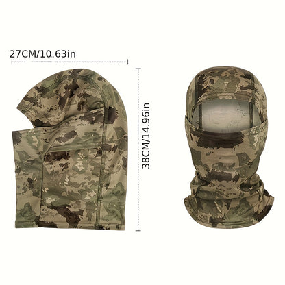 2/3 stuks Camouflage Balaclava Hoofddeksel Set voor Mannen en Vrouwen