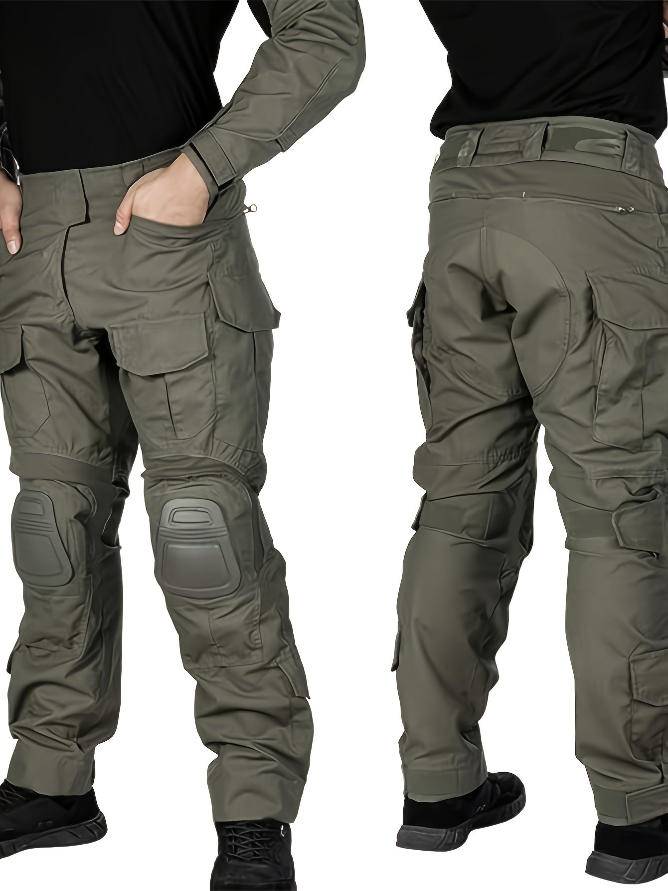 Klassieke G3 Camo Tactische Broek voor Heren - Duurzaam, Verstelbare Taille voor Wandelen, Klimmen, Kamperen en Outdoor Training