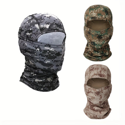 2/3 stuks Camouflage Balaclava Hoofddeksel Set voor Mannen en Vrouwen
