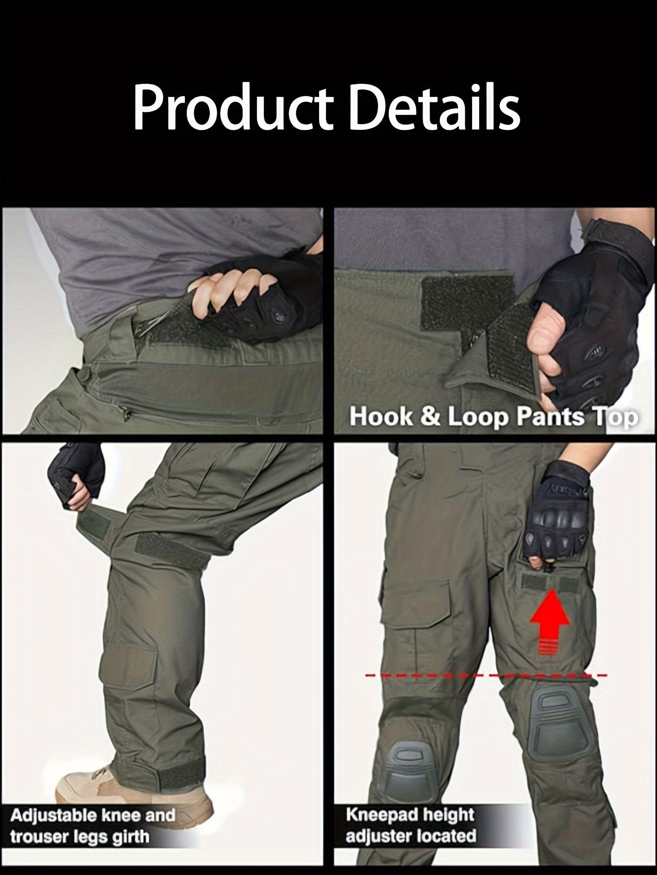 Klassieke G3 Camo Tactische Broek voor Heren - Duurzaam, Verstelbare Taille voor Wandelen, Klimmen, Kamperen en Outdoor Training