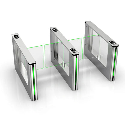 High Performance Black Swing Turnstile Gate Face Recognize Access Control System for Gym Security Entrance Competitive Price