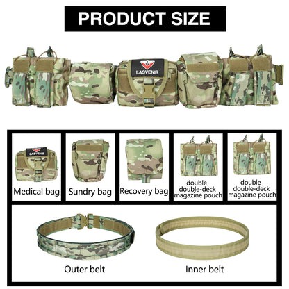 Artex Tactical Duty Belt 1000D Nylon