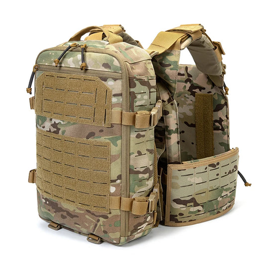 Tactical 1000D Nylon Backpack Insert 12L MOLLE Compatible