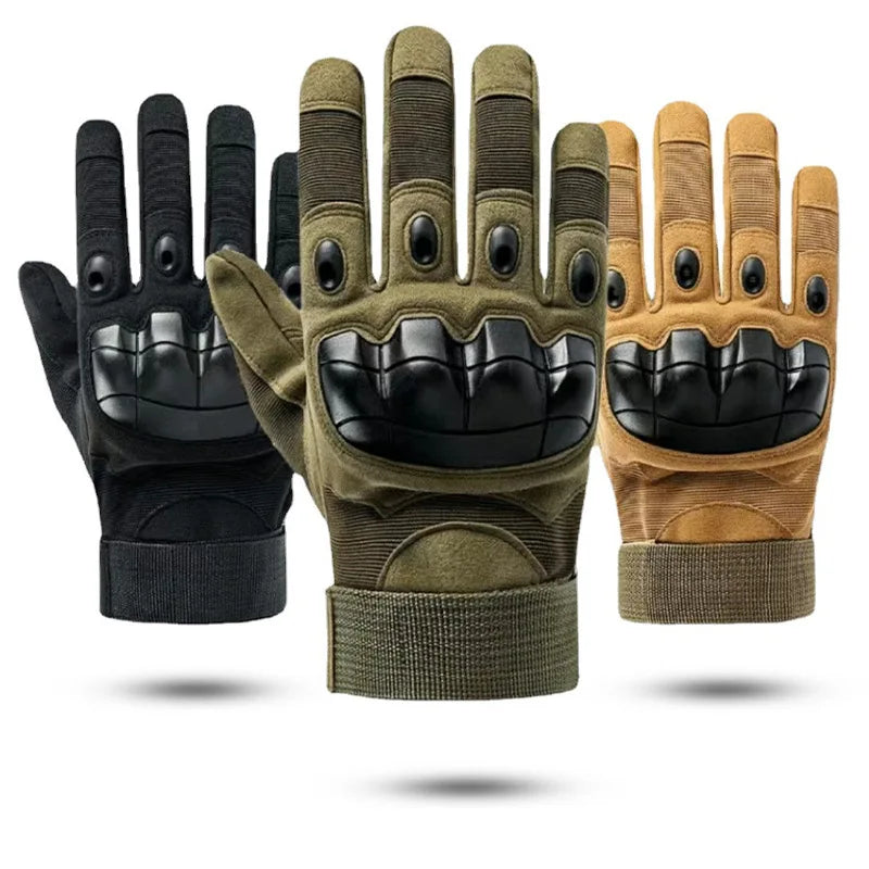 GAF Wholesale Green Anti-cut Hunting Outdoor Sport Training Full Finger Tactical Gloves