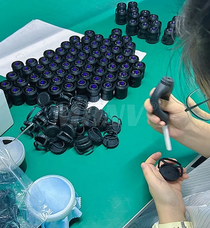 MHNV NNVT Gen 2+ Gen3 1400+ FOM White Green Phosphor Manual Gain 18mm Image Intensifier Tube Night Vision Goggles NVG PVS-7