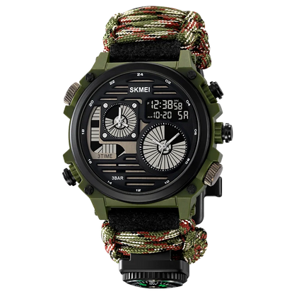SKMEI 2202 New Durable Hiking Watches Digital for Outdoor Exercise with Compass Strap