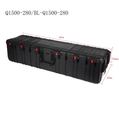 1500x420x172mm Dust Proof Water Proof Safety Box Instrument Vehicle Storage Anti Drop Box