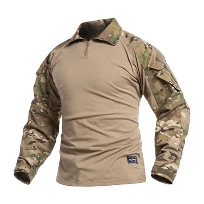 Ptg Heren Tactisch Gevechtsshirt Crye Precisie Stijl T-Shirt Voor Tactisch