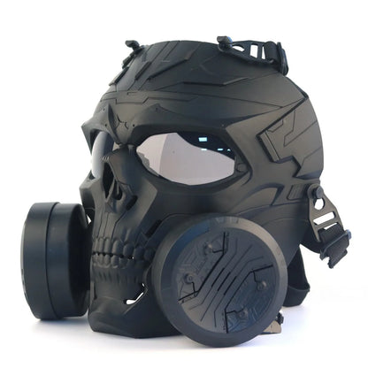 Durable Tactical Full Face Mask – Paintball & Airsoft Protection (ZL5)