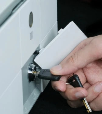 Small Portable Fingerprint Lock Home Drawer Safe Box Biometric Steel Storage Box Valuables Wardrobe Safe Deposit Box