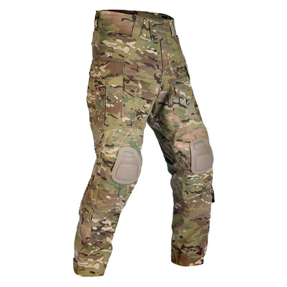 Sivi Outdoor Tc50/50 Heren Broek Slijtvastheid Tactico Uniforme Combat Broek G3 Tactische Broek Met Kniebeschermers