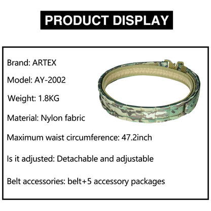 Artex Tactical Duty Belt 1000D Nylon