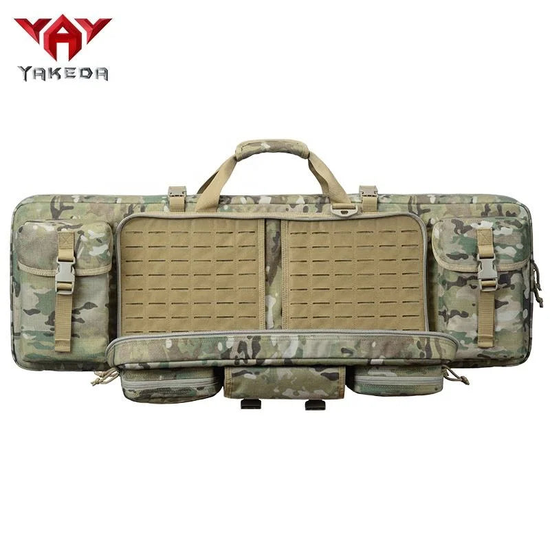 Yakeda 36" 42" Waterproof Molle Dual Outdoor Field Training Hunting Carrying Bag Tactical Soft Case Tactical Equipment