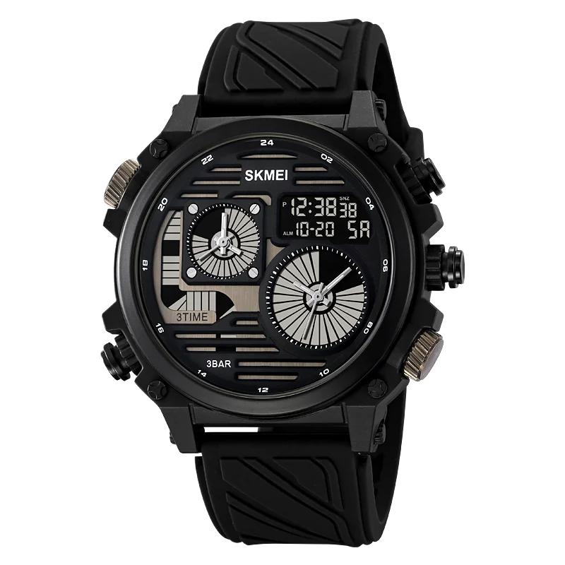 SKMEI 2202 New Durable Hiking Watches Digital for Outdoor Exercise with Compass Strap