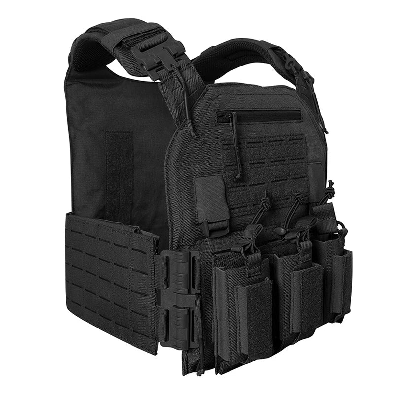 Adjustable Tactical Vest Polyester Combat Gear
