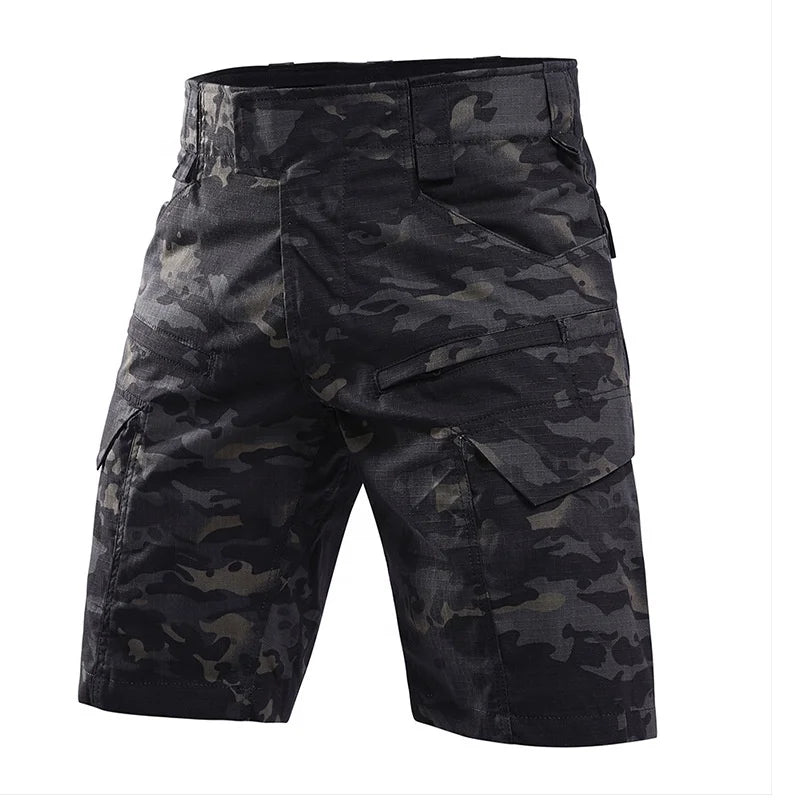 Tactical Camouflage Cargo Shorts