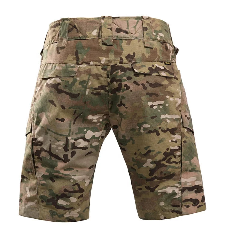 Tactical Camouflage Cargo Shorts