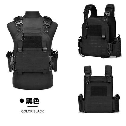 Quick-Release Multifunctional Breathable Nylon Cloth Tactical Vest Outdoor Training Vest