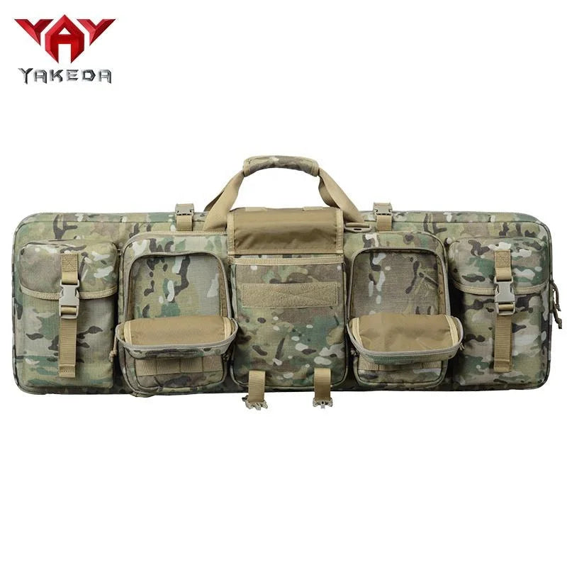 Yakeda 36" 42" Waterproof Molle Dual Outdoor Field Training Hunting Carrying Bag Tactical Soft Case Tactical Equipment