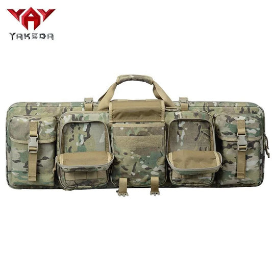 Yakeda 36" 42" Waterproof Molle Dual Outdoor Field Training Hunting Carrying Bag Tactical Soft Case Tactical Equipment