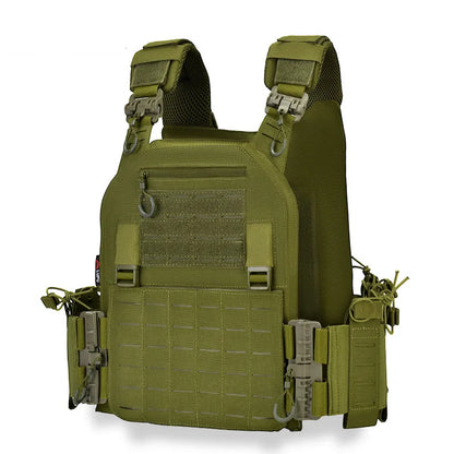 Quick-Release Multifunctional Breathable Nylon Cloth Tactical Vest Outdoor Training Vest