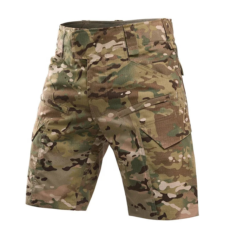 Tactical Camouflage Cargo Shorts