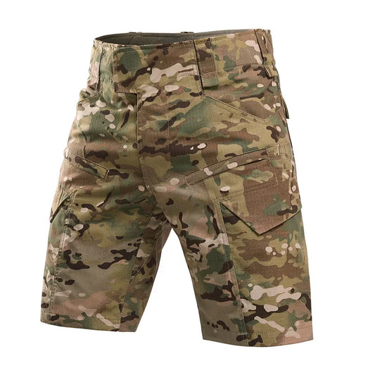 Tactical Camouflage Cargo Shorts