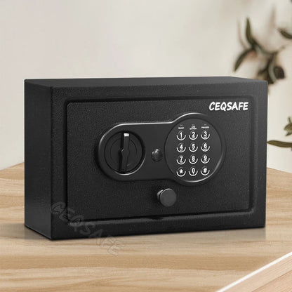 CEQSAFE Home Digital In-Floor Safe Hidden Wall Safe Box Top Opening Drawer Safe