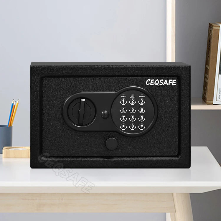 CEQSAFE Home Digital In-Floor Safe Hidden Wall Safe Box Top Opening Drawer Safe