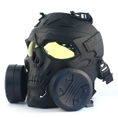 Durable Tactical Full Face Mask – Paintball & Airsoft Protection (ZL5)