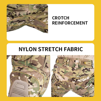 Sivi Outdoor Tc50/50 Heren Broek Slijtvastheid Tactico Uniforme Combat Broek G3 Tactische Broek Met Kniebeschermers