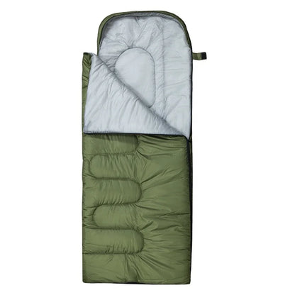 Yakeda Sleeping Bag 3kg Mummy Green Color Keep Warm -30 Degree Waterproof Outdoor Camping Tactical Gear Sleeping Bags