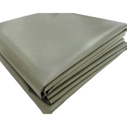 Copper Faraday Fabric RFID Blocking EMF 5G Signal Wifi Blocker Electromagnetic Radiation Protection Rib Style Metallic for