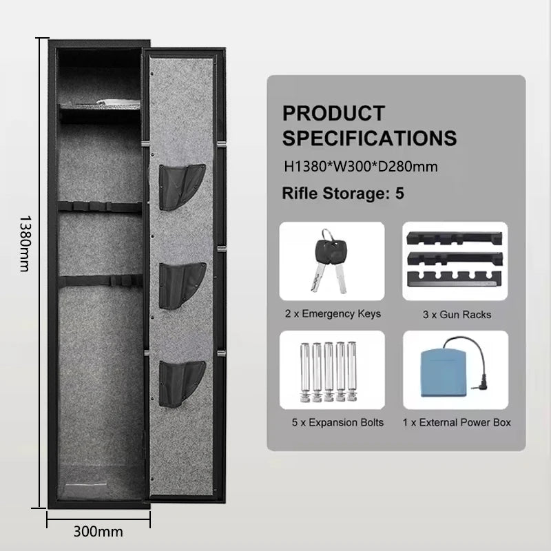 Industrial Automation Manufactur Metal Fabrication Fireproof Fingerprint Safe Lock Electronic Security Safe Storage Cabinet