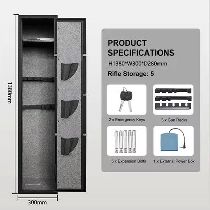 Industrial Automation Manufactur Metal Fabrication Fireproof Fingerprint Safe Lock Electronic Security Safe Storage Cabinet