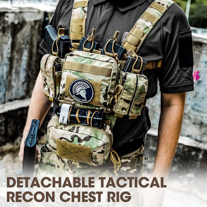 Camo Tactical Chest Rig Vest