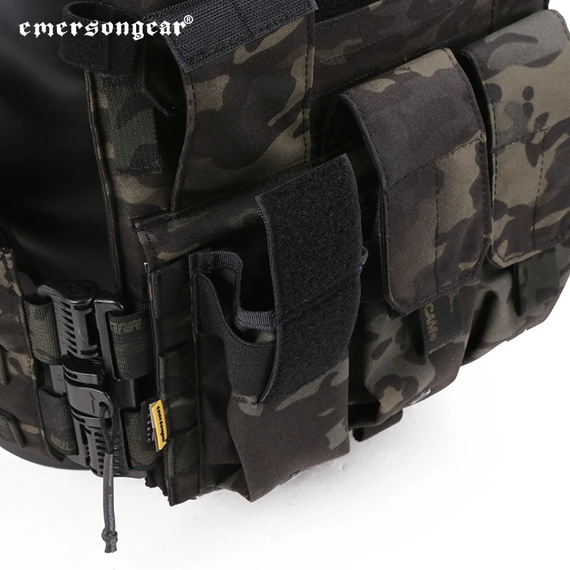 Emersongear Fabrikant 500D Cordura Nylon Molle Vest Tactisch Gilet Uitbreidbare Plaatdrager Tactisch Vest