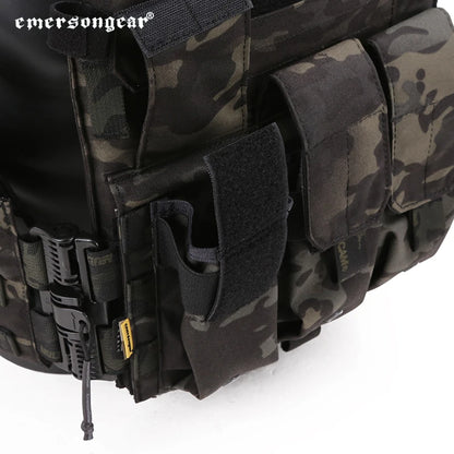 Emersongear Fabrikant 500D Cordura Nylon Molle Vest Tactisch Gilet Uitbreidbare Plaatdrager Tactisch Vest