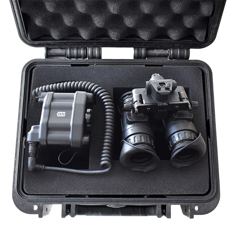 LinduNV Tactical Hunting Multi-Purpose PVS31 Complete Unit FOM1400+ Gen2+ P45 White Phosphor Tubes NVG Night Vision Goggles