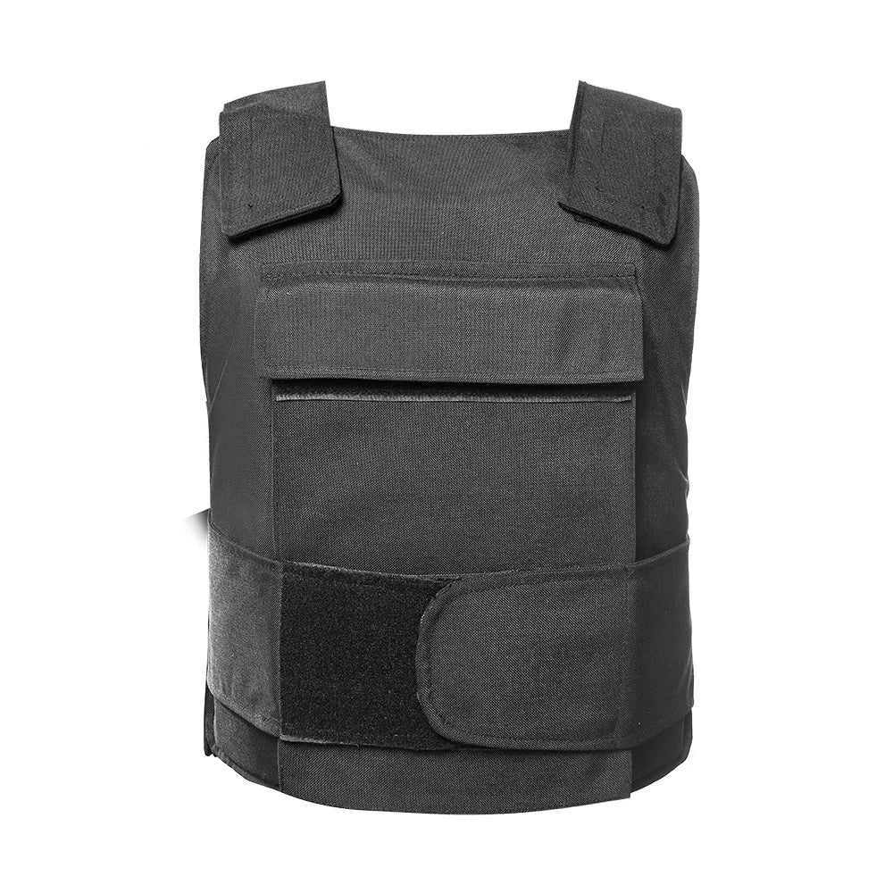 XINXING Customized Safety Protection Good Quality Security Guard Men Black Plate Carrier Tactical Vest