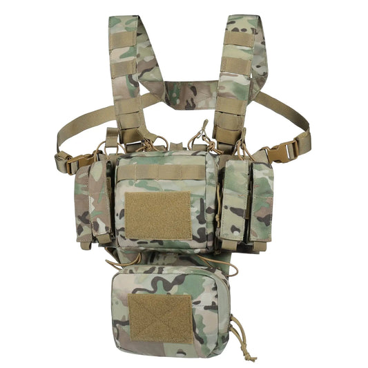 Camo Tactical Chest Rig Vest