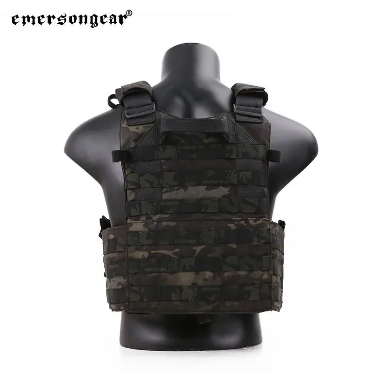 Emersongear Fabrikant 500D Cordura Nylon Molle Vest Tactisch Gilet Uitbreidbare Plaatdrager Tactisch Vest