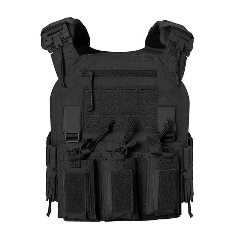 Adjustable Tactical Vest Polyester Combat Gear